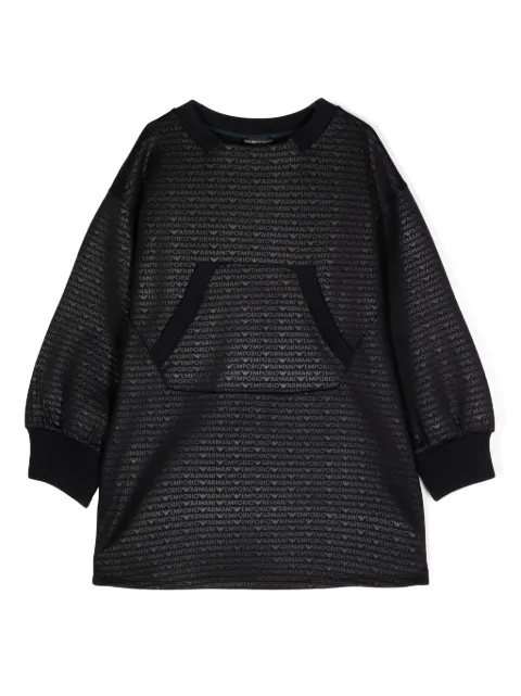 Emporio Armani Kids logo dress