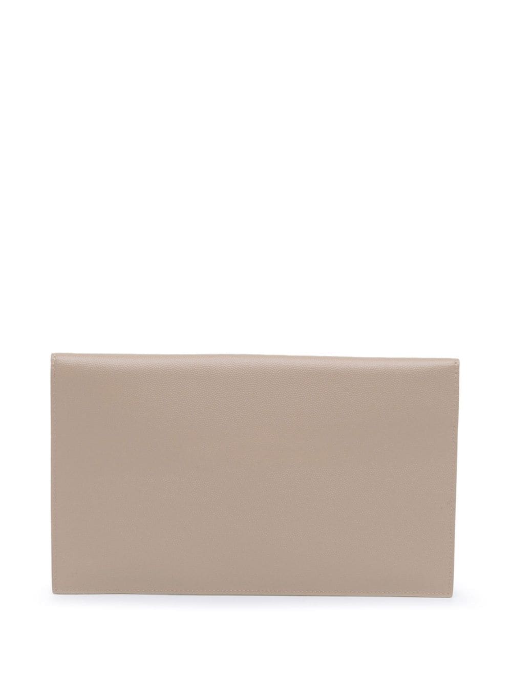 Saint Laurent Pre-Owned 2023 Grain De Poudre Uptown Pouch clutch bag - Bruin