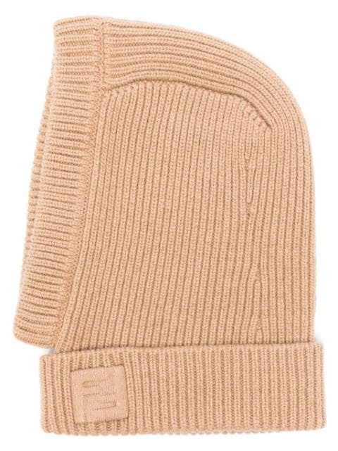 FENDI ribbed balaclava