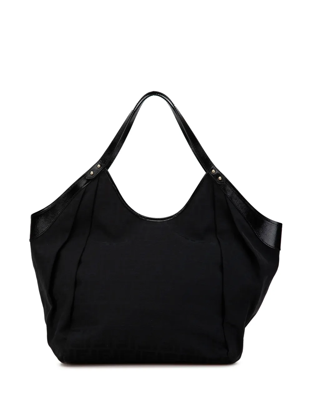 Fendi Pre-Owned 20th Century Large Zucca Canvas Chef tote bag - Zwart