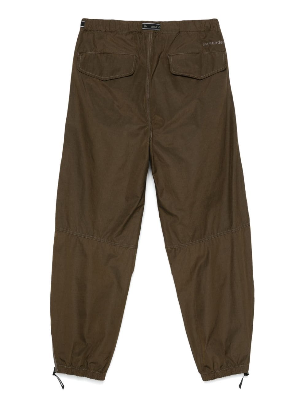 and Wander Broek met rits op de manchetten - Groen