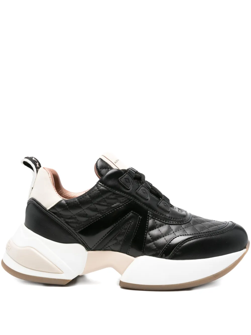 Alexander Smith Marble leather sneakers Black