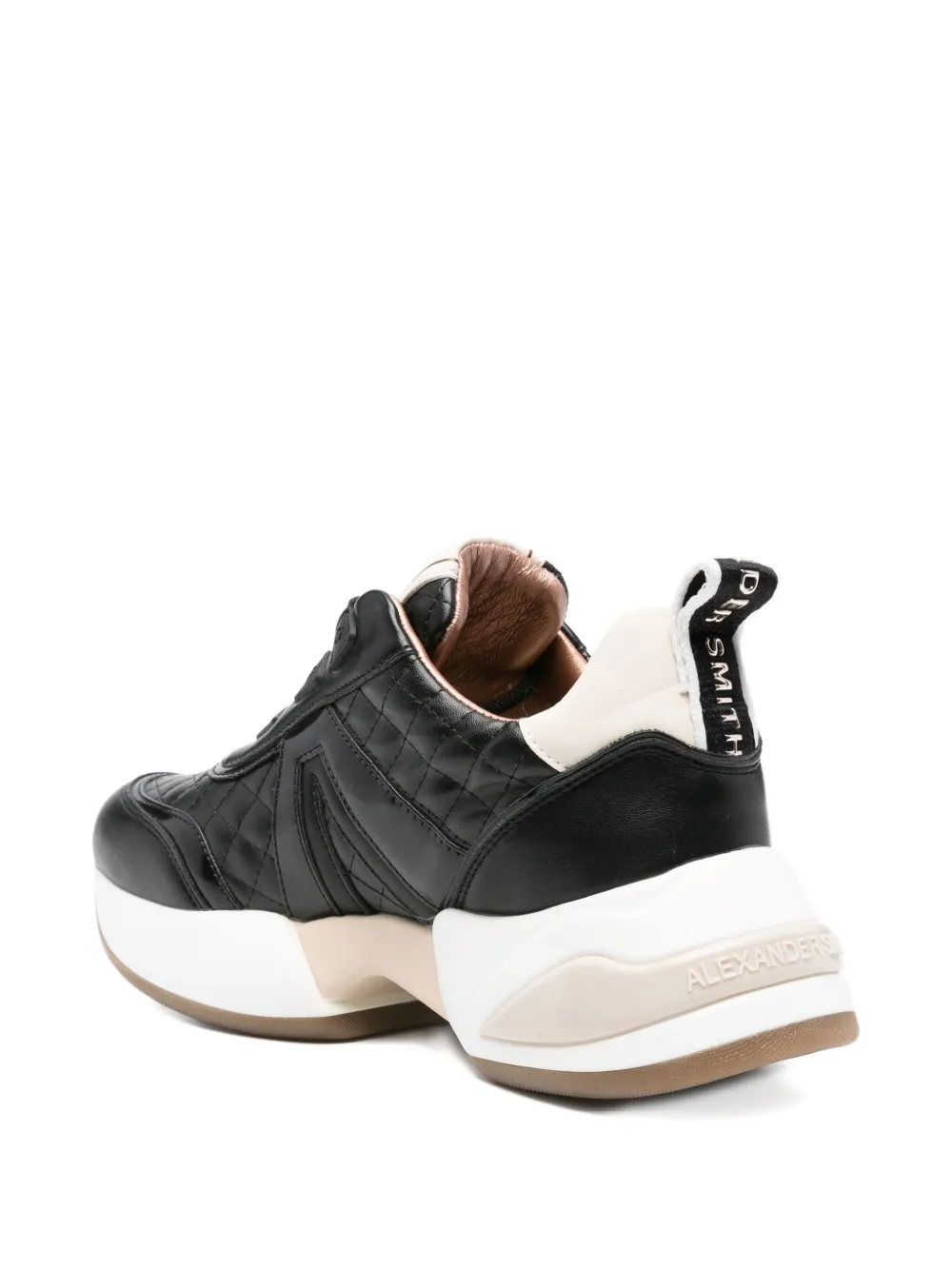 Alexander Smith Marble leather sneakers Black