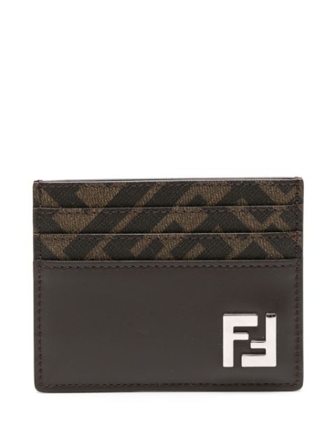 FENDI FF-plaque card holder