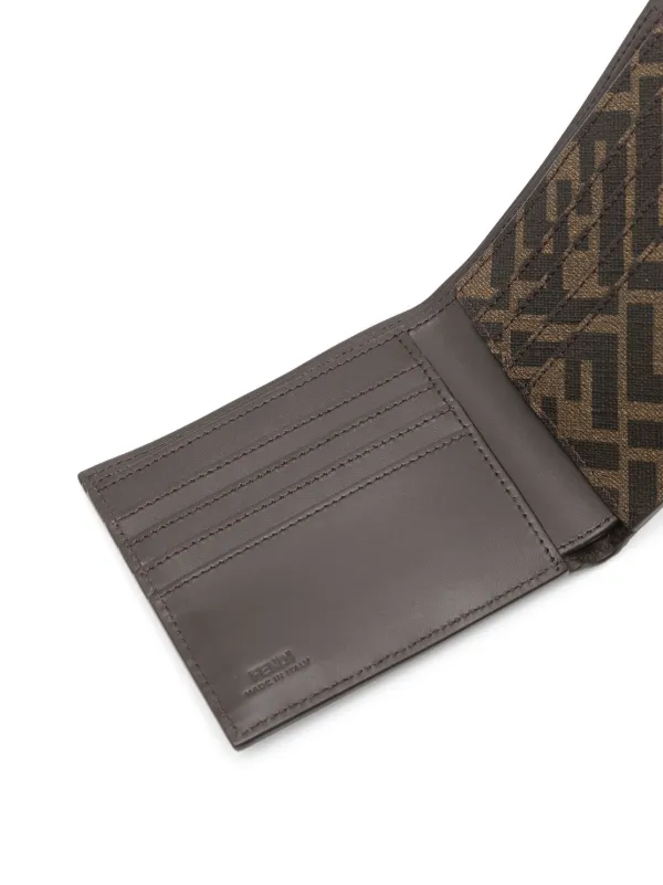 FENDI FF plaque Wallet Farfetch