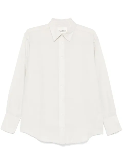 Closed classic-collar shirt