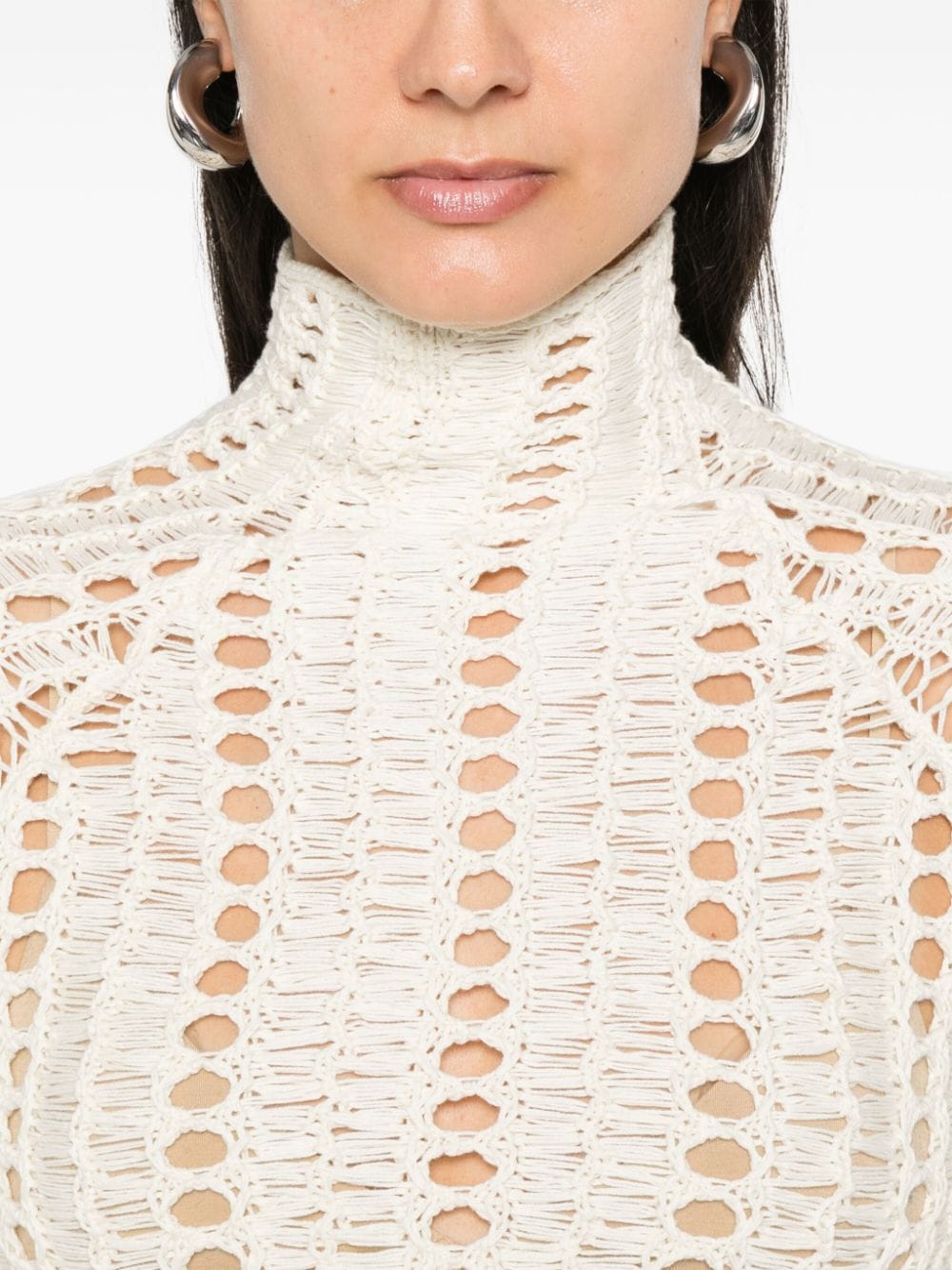 Shop Séfr Vera Sweater In White