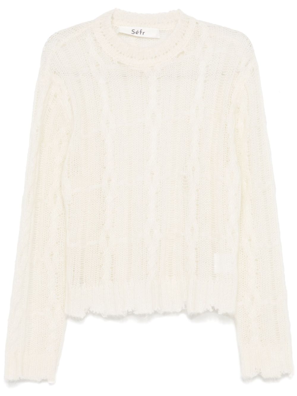 Séfr Solange sweater - White