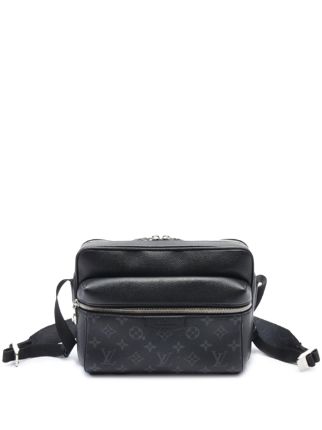 Louis Vuitton Pre-Owned 2019 モノグラム タイガラマ アウトドア メッセンジャー ショルダーバッグ | ブラック |  FARFETCH JP