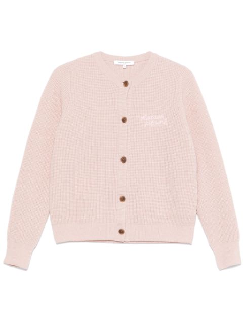 Maison Kitsune Handwriting cardigan Women