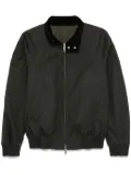 FENDI FF-jacquard bomber jacket - Brown