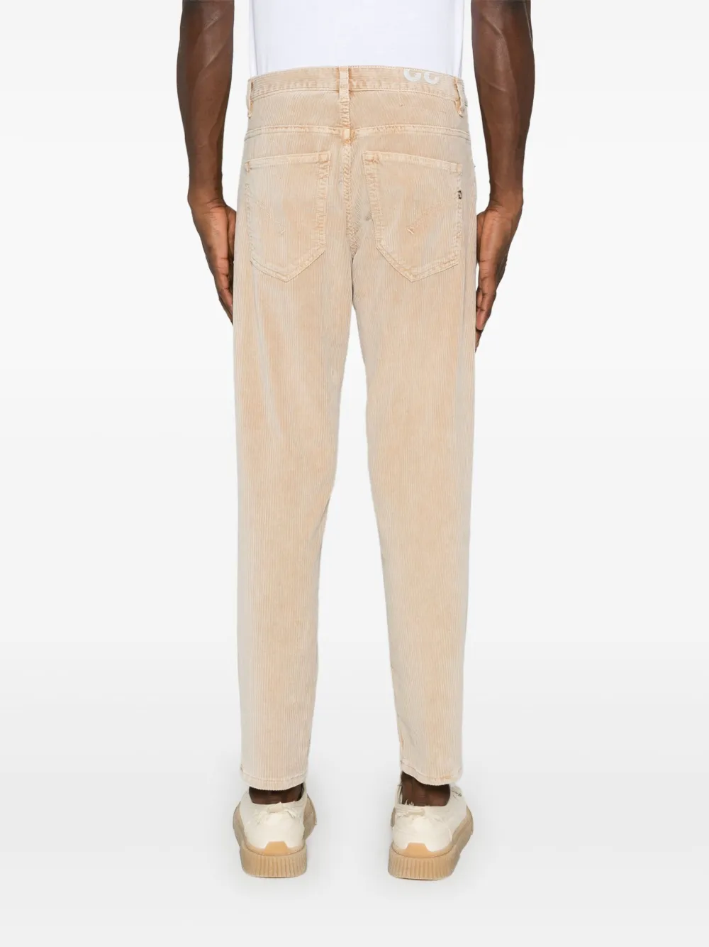 DONDUP Brighton broek met toelopende pijpen Beige