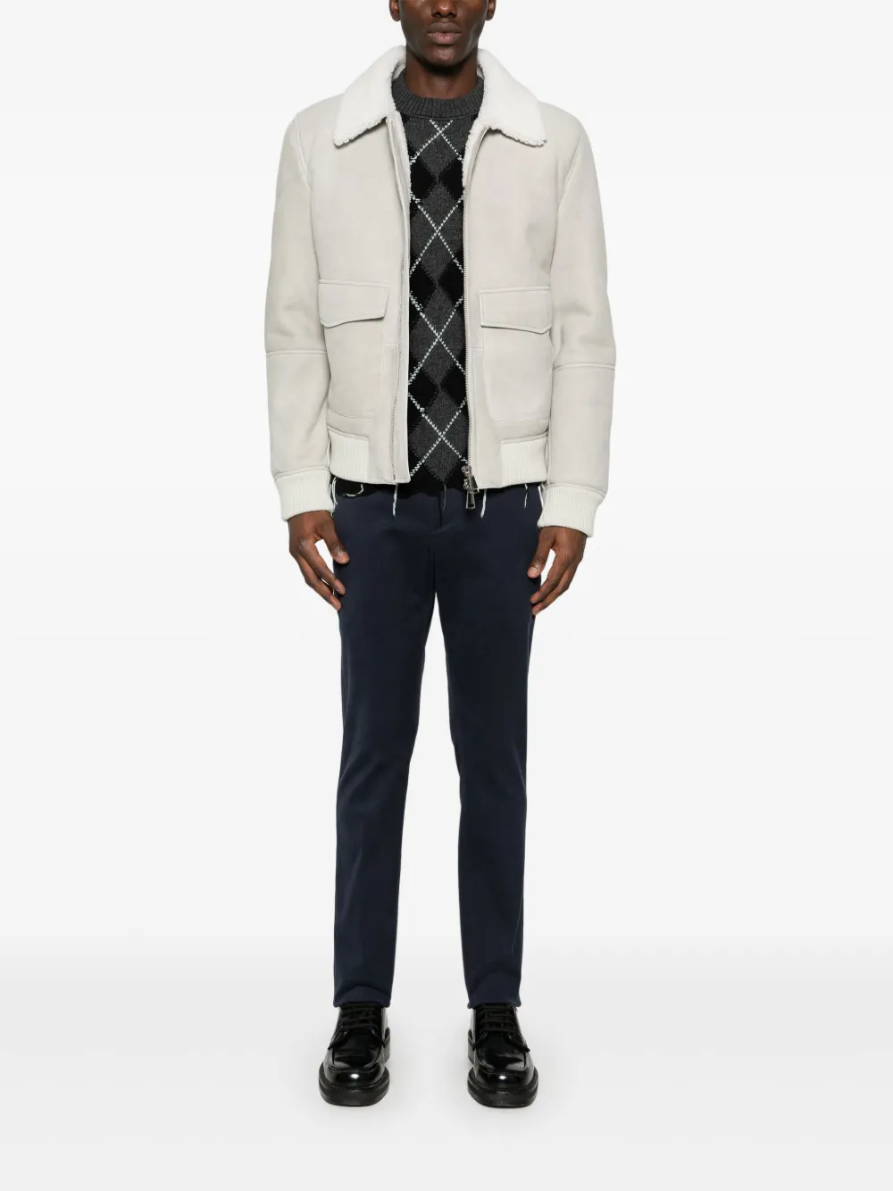 DONDUP Lammy coat - Grijs