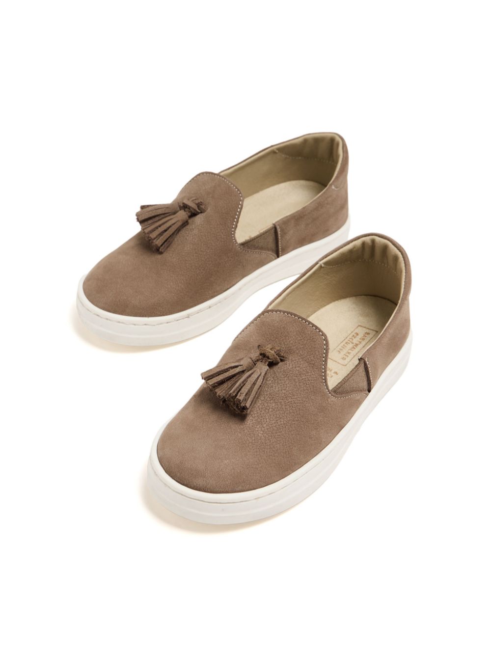 BabyWalker Loafers verfraaid met kwastje Beige