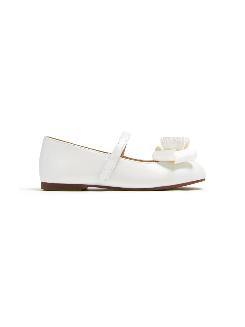 BabyWalker Ballerina's met strik Beige