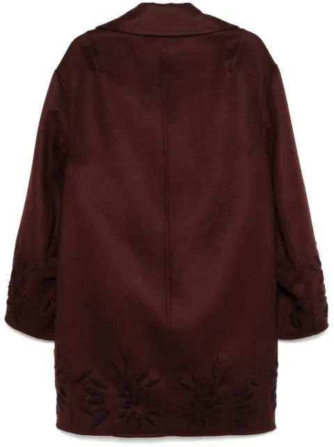 Ermanno Scervino motif-embroidered coat D456D736RGVJ - 1