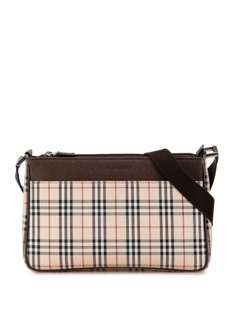 Burberry 20th Century House Check Canvas crossbody bag Women