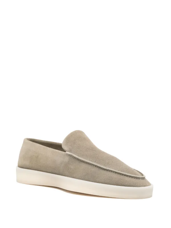 Fear Of God Suede Loafers | Grey | FARFETCH