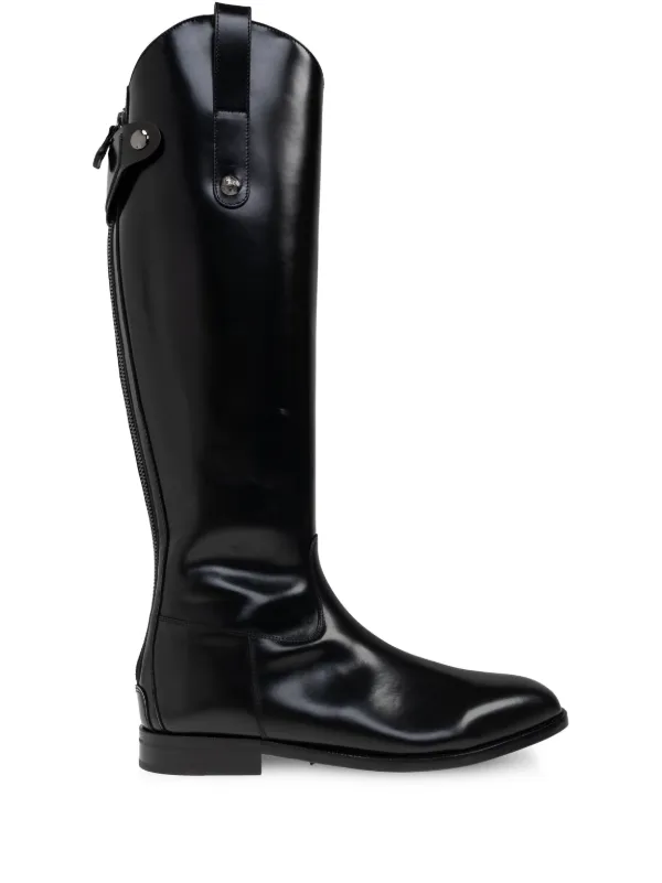 【関税＆送料込み】Dolce & Gabbana Black Leather High-Tech Dolce & Gabbana - Mega leather chunky sneakers black - The