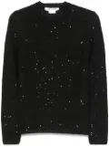 Comme Des Garçons Comme Des Garçons sequin-embellished sweater - Black