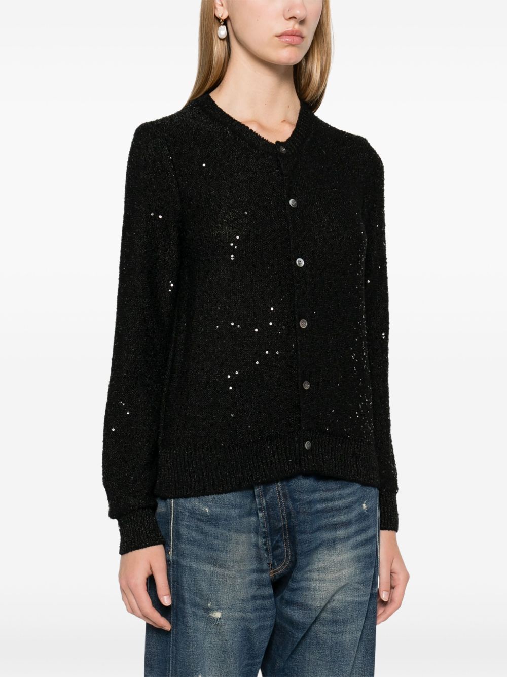 Comme Des Garcons Comme Des Garcons sequin-embellished cardigan Women