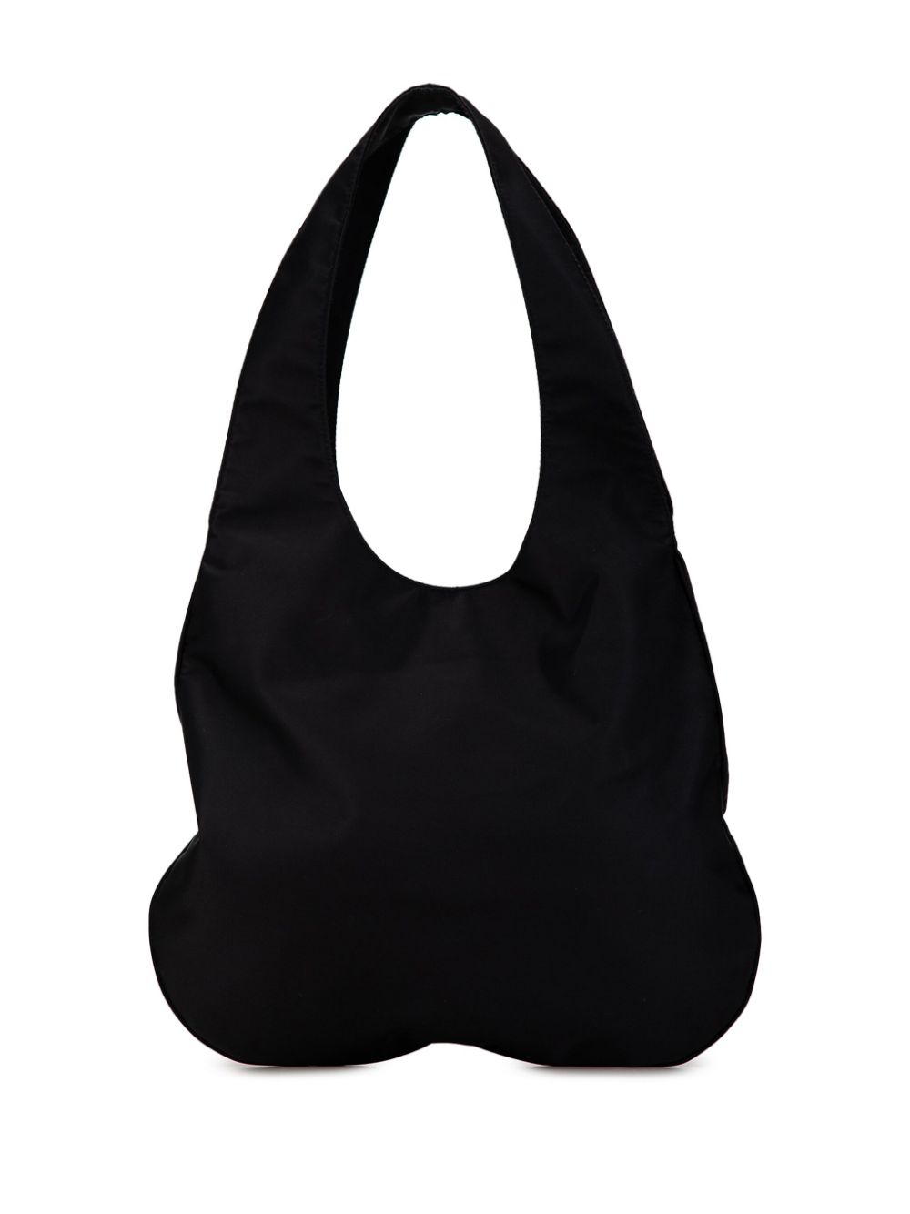 Fendi Pre-Owned 20th Century FF Nylon hobo bag - Zwart