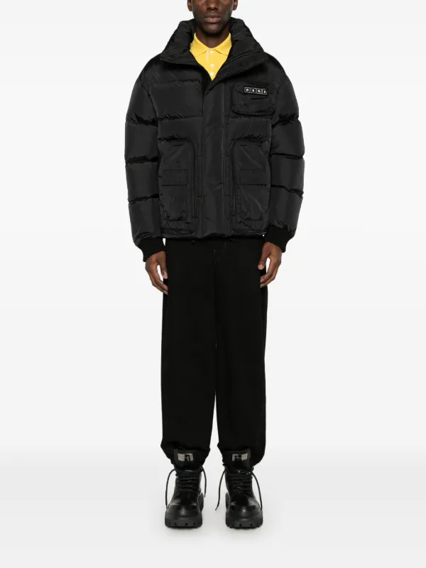 Dsquared2 Men's Nylon Sports Jacket - Black | Coggles