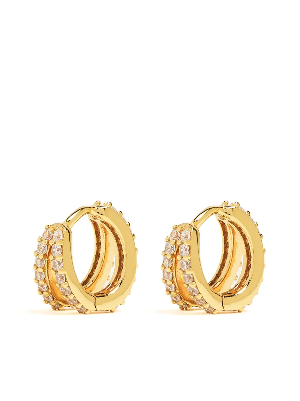 Astrid & Miyu aretes estilo huggie Illusion | Image 2