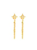 Astrid & Miyu Cosmic Star Chain stud earrings - Gold
