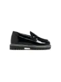 BabyWalker leather penny loafers - Black