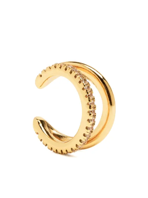 Astrid & Miyu arete ear-cuff Illusion Crystal