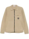 Stone Island logo-patch shirt - Neutrals