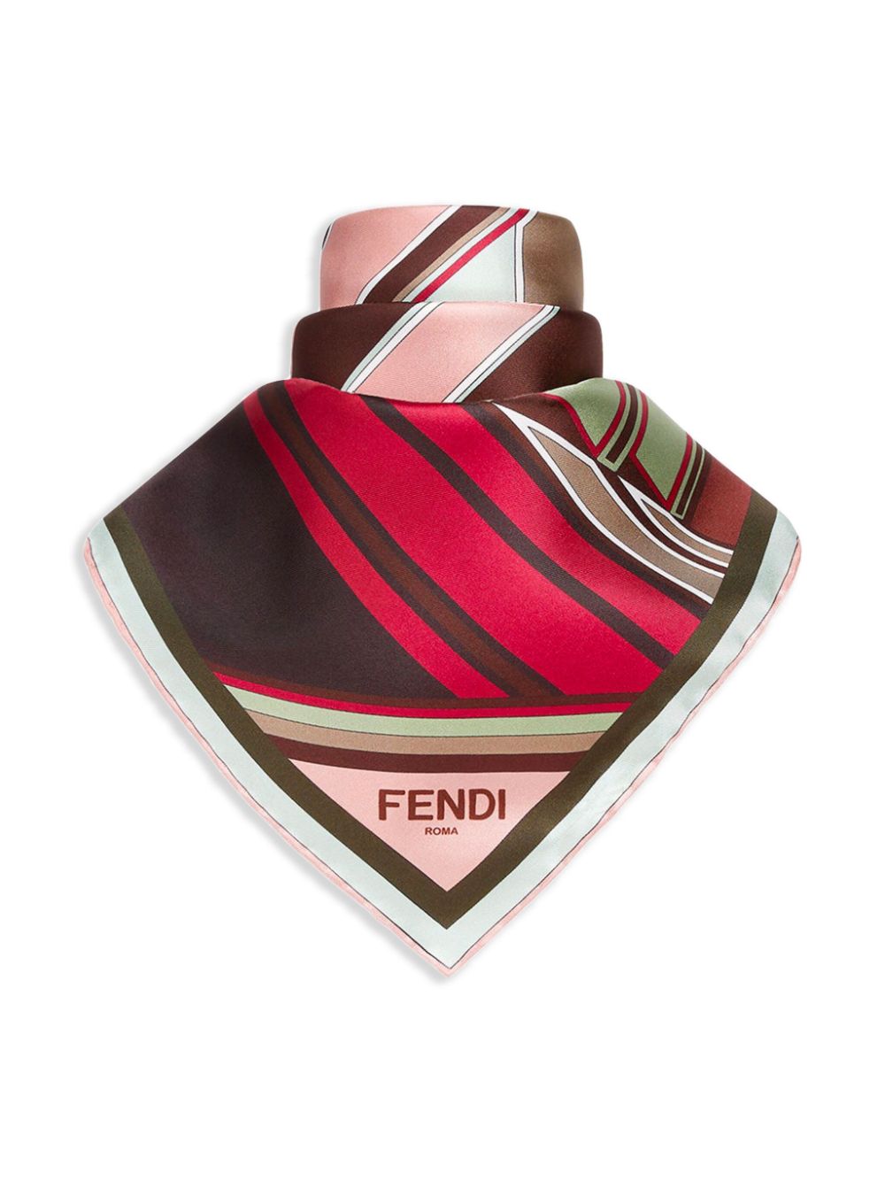 FENDI Zijden sjaal - Roze