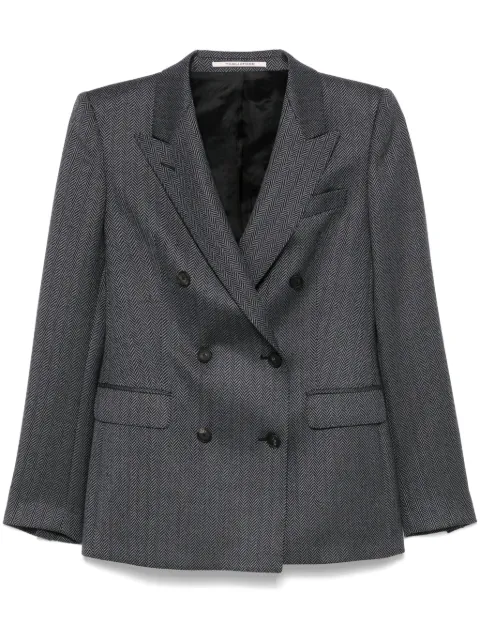 Tagliatore herringbone blazer Women