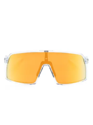 Oakley クリアフレーム サングラス | ホワイト | FARFETCH JP