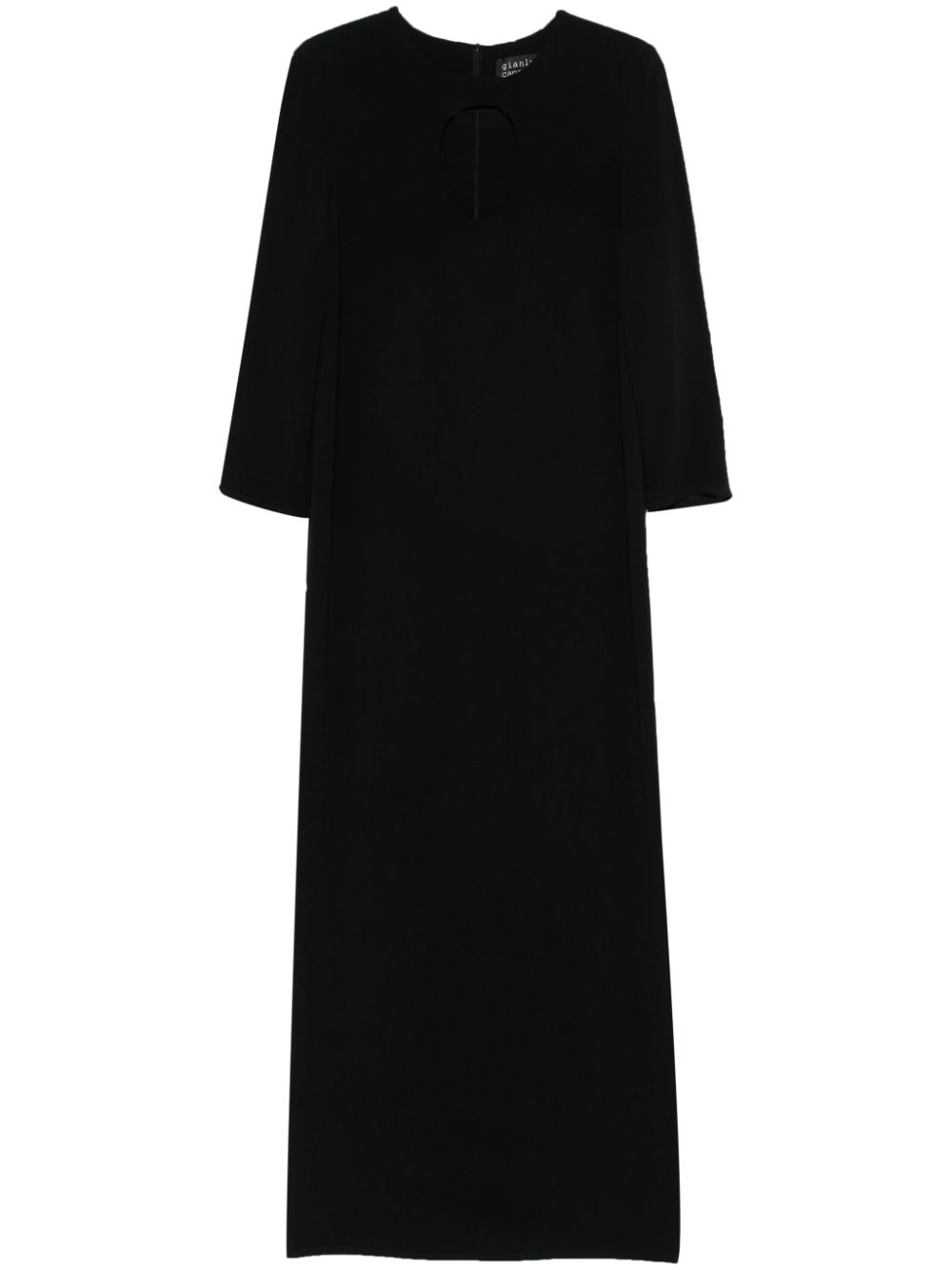 Gianluca Capannolo Jean maxi dress - Black