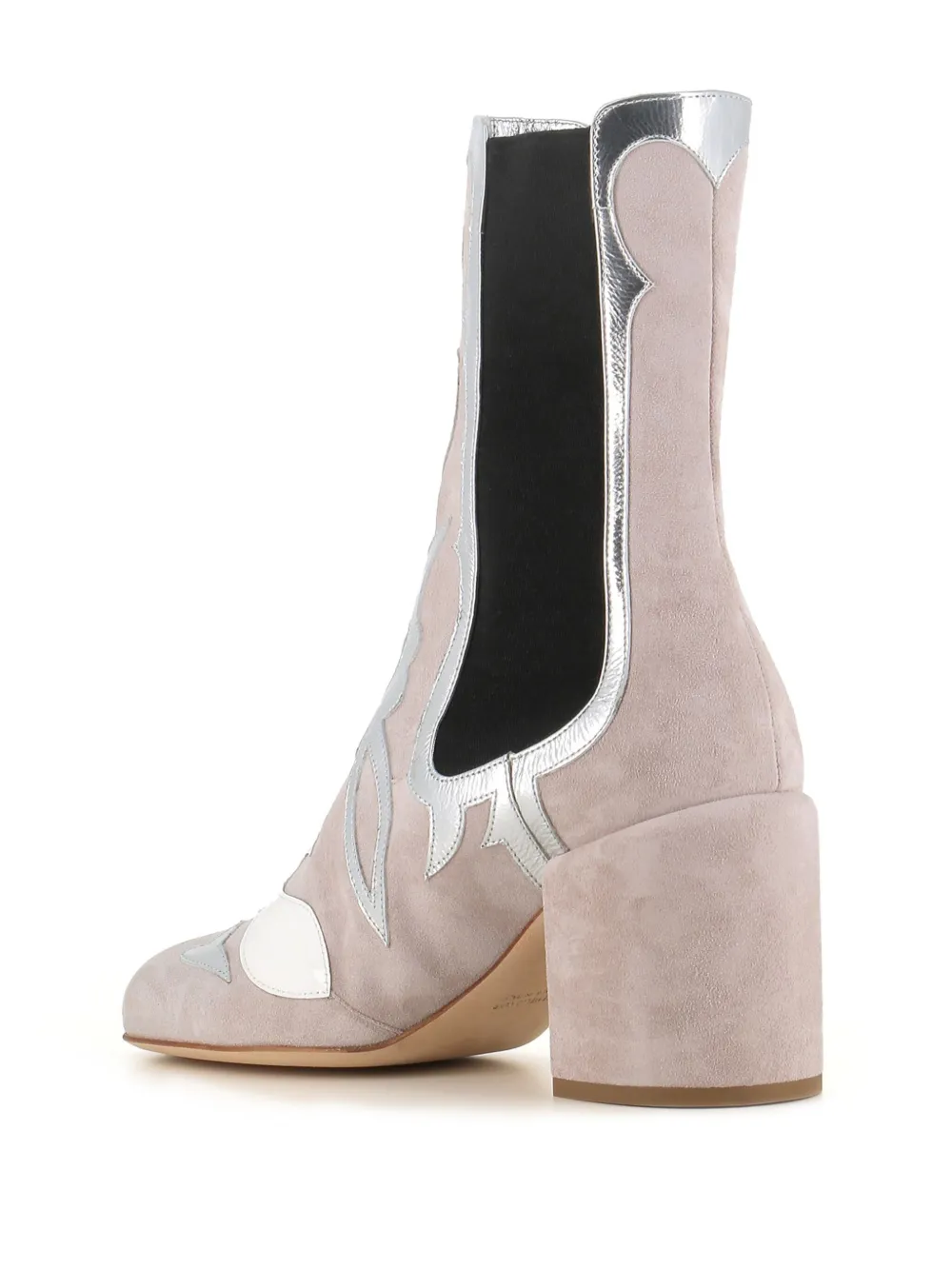 Laurence Dacade 70mm Suede Boots In 灰色