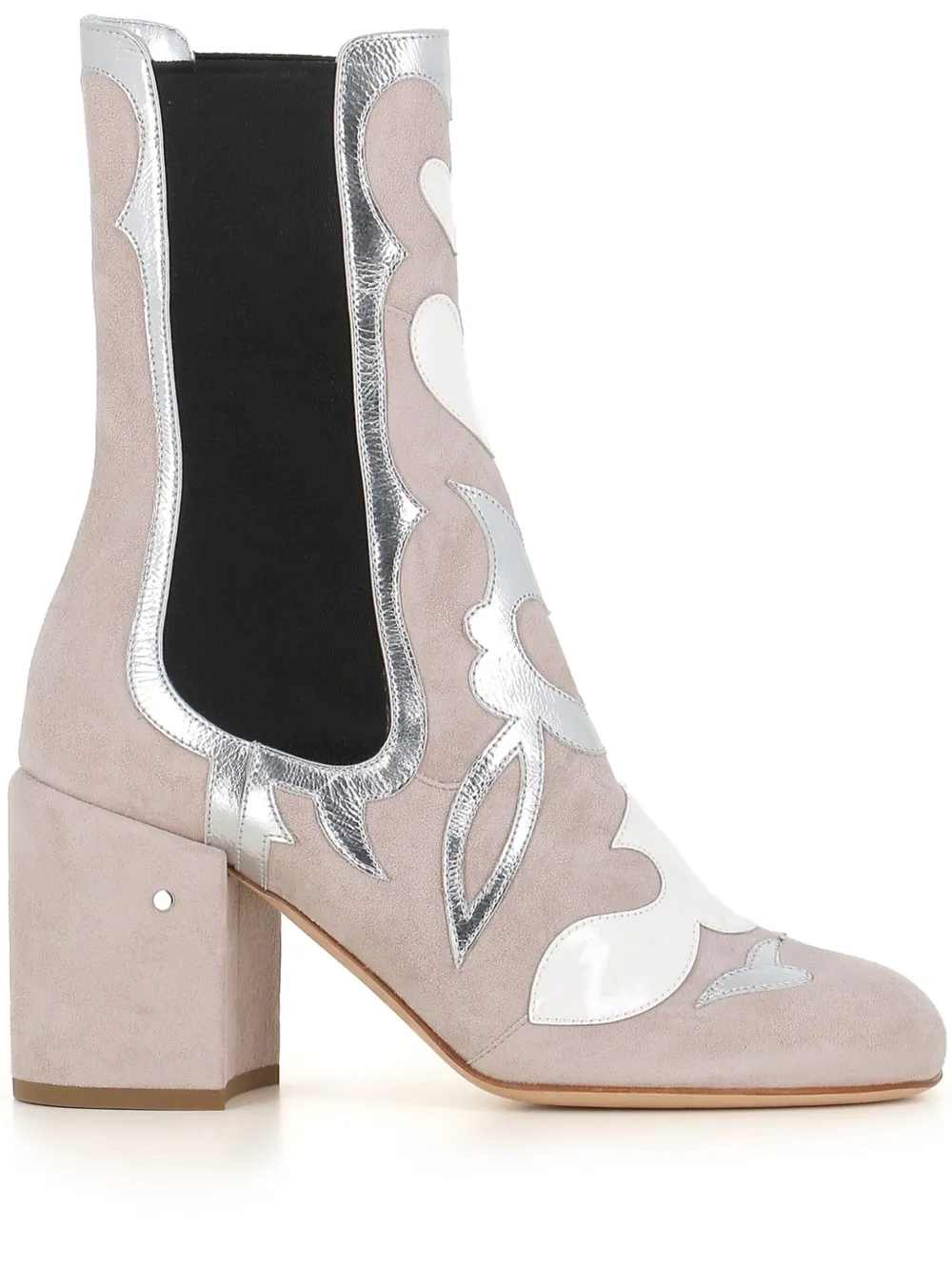 Laurence Dacade 70mm Suede Boots In 灰色