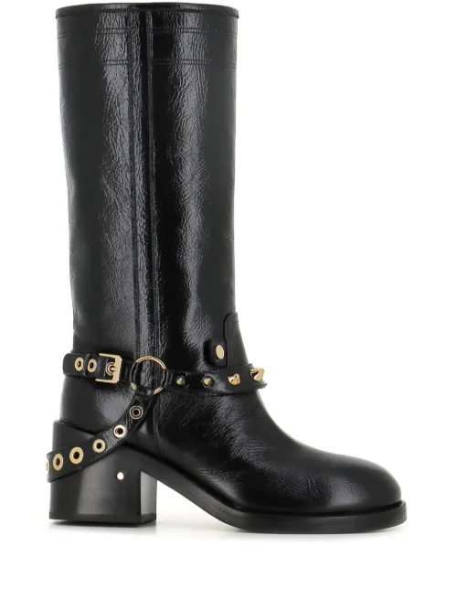 Bottines à détails de clous 70 mm - Laurence Dacade - Modalova