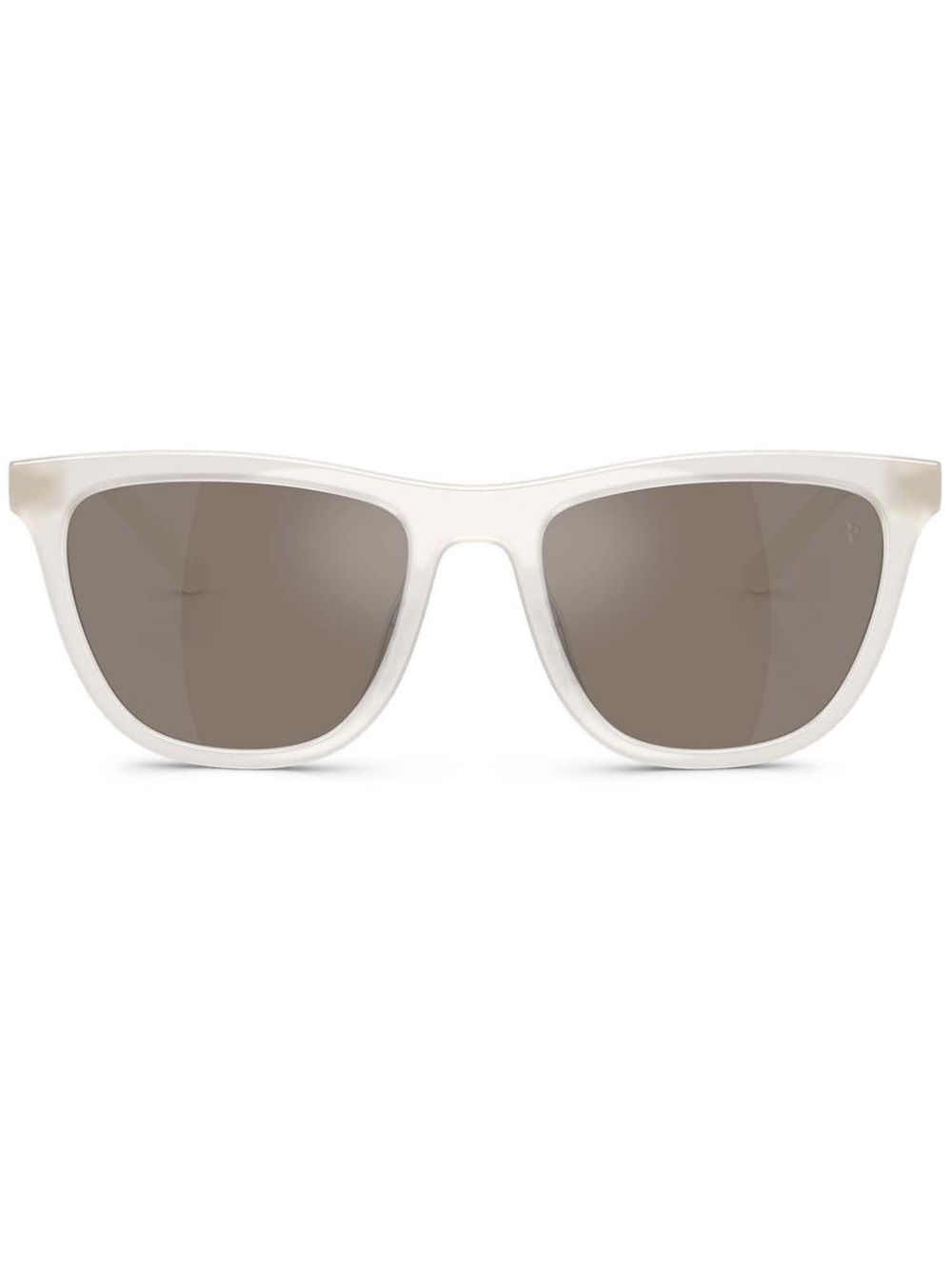 Oliver Peoples R-9 Ecru zonnebril Wit