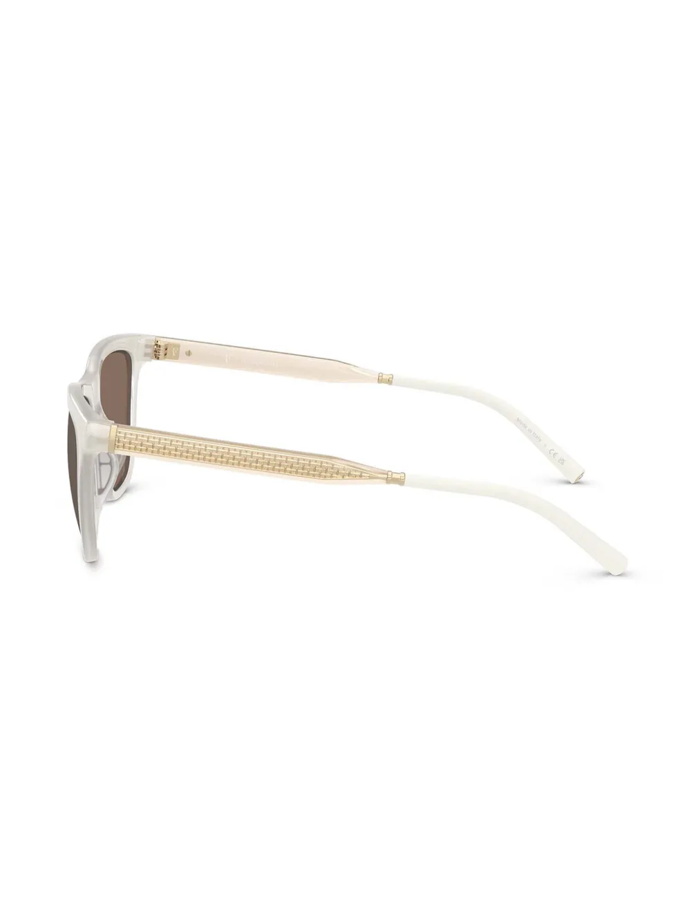 Oliver Peoples R-9 Ecru zonnebril Wit