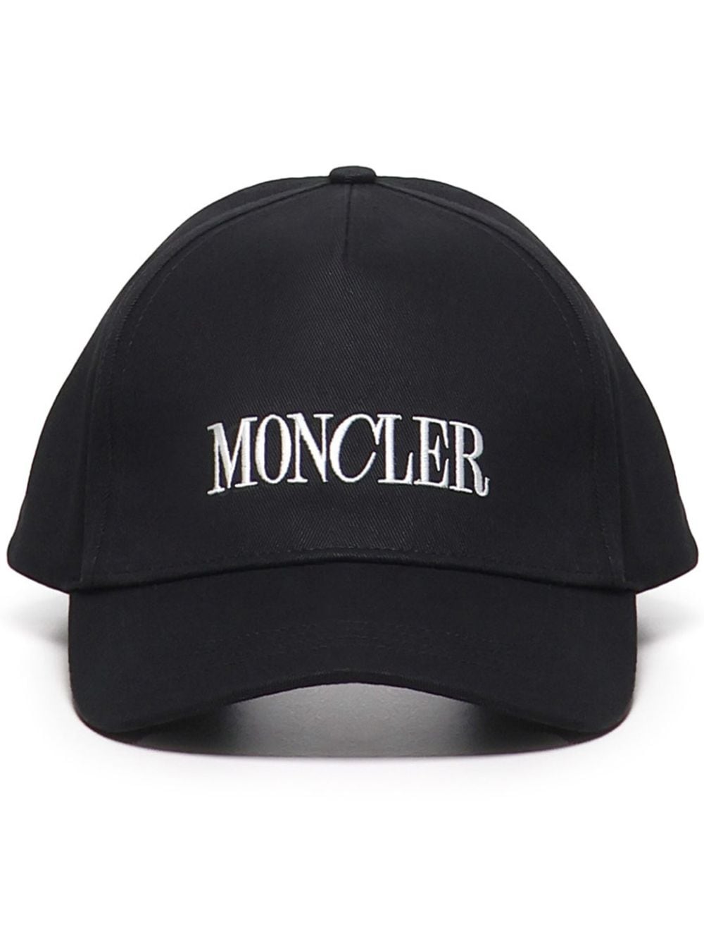 Shop Moncler Logo-embroidered Cap In Black