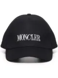 Moncler logo-embroidered cap - Black