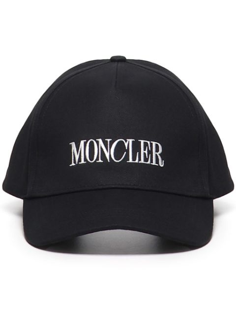 Moncler logo-embroidered cap