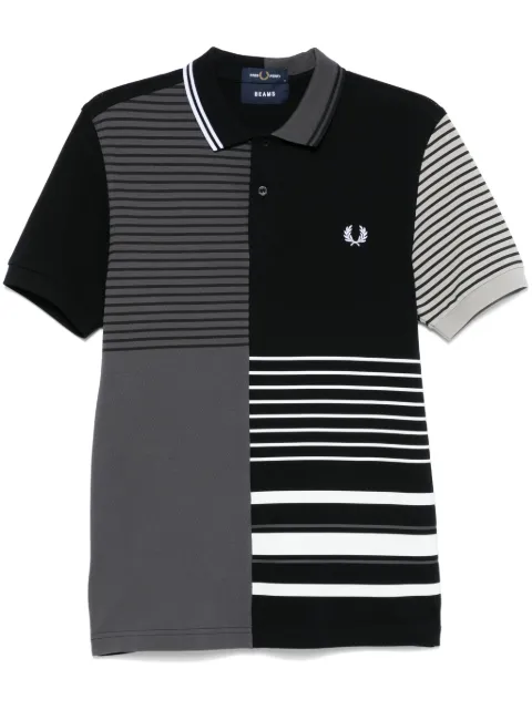 Fred Perry x Beams striped polo shirt