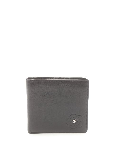 Cheap HOT SALE CHANEL 2008-2009 Camellia bi-fold wallet Women