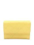 CHANEL Pre-Owned 2020s CC wallet - Yellow