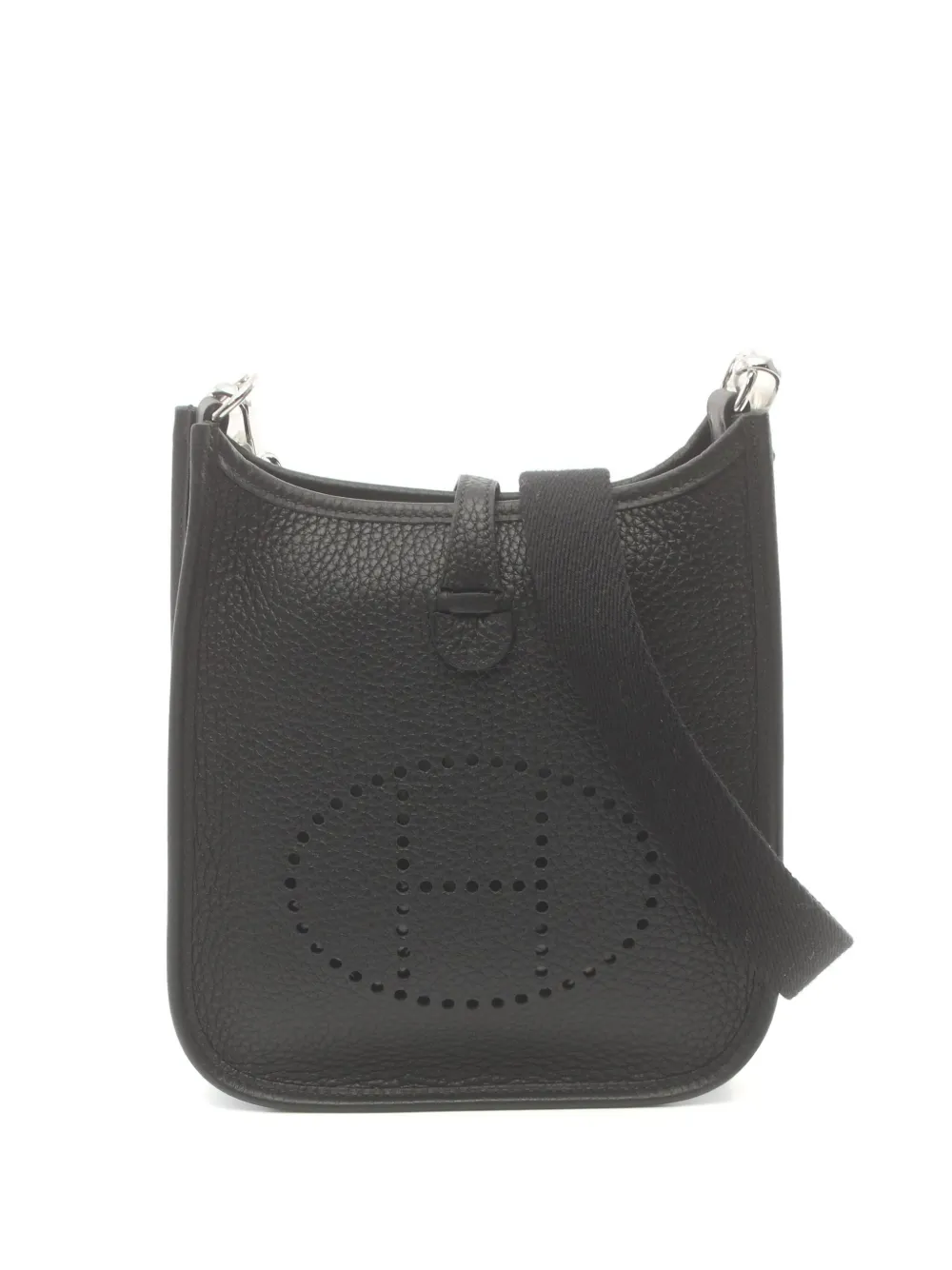 Hermès Pre-Owned 2024 エヴリン TPM ショルダーバッグ - ブラック Hermès Pre-Owned 2024 エヴリン TPM ショルダーバッグ - ブラック
