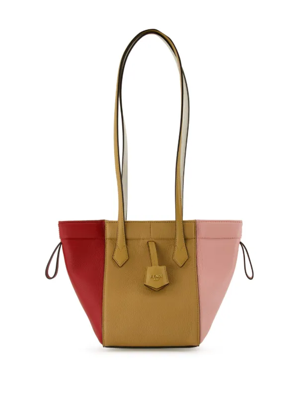 FENDI オリガミ ミニ バケットバッグ FENDI Origami バケットバッグ ミニ | レッド | FARFETCH JP