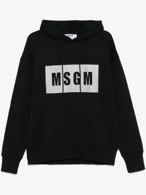 MSGM Hoodie mit Logo-Print